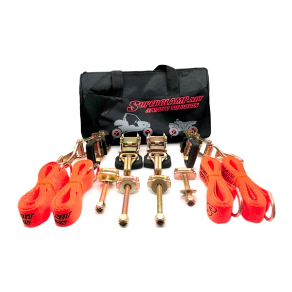 SUPERCLAMP STRAP KIT ATV/UTV QTY4 9000 ATV TIE DOWN