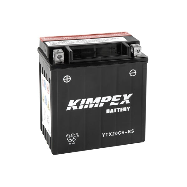 KIMPEX YTX20CH-BS KIMPEX BATTERY HTX20CH-BS