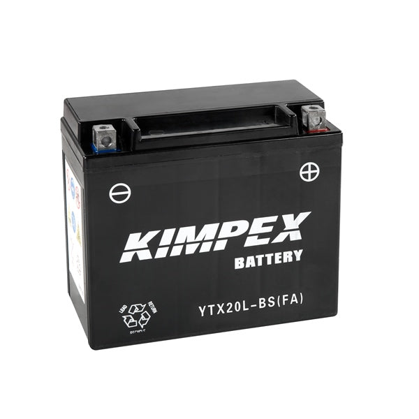 KIMPEX YTX20L (FA) KIMPEX BATTERY HTX20(L)-BS(FA)