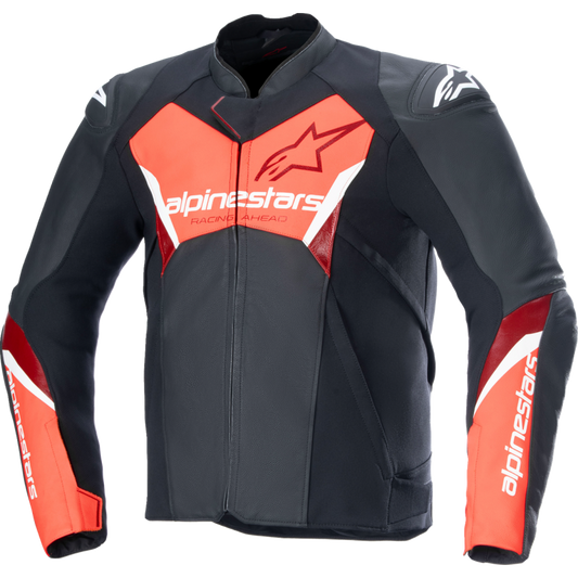 ALPINESTARS (ROAD) JACKET FASTER V3 BK/RD 54 3103525-1030-54