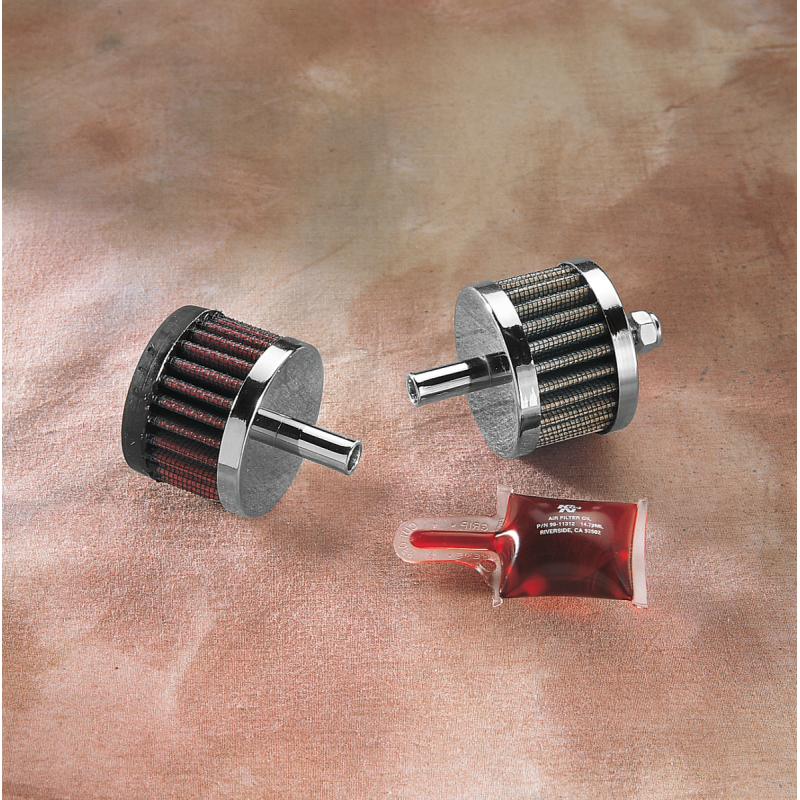 K & N C/C VENT FILTER W 3/8"NIPP NO STUD K&N 62-1000