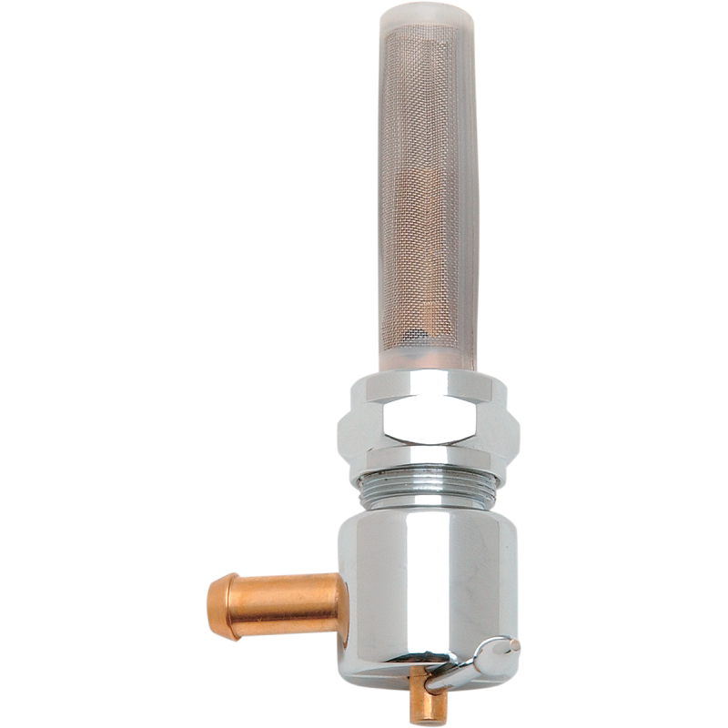 DRAG SPECIALTIES PETCOCK RND CHR 5/16"IN EA 0705-0117