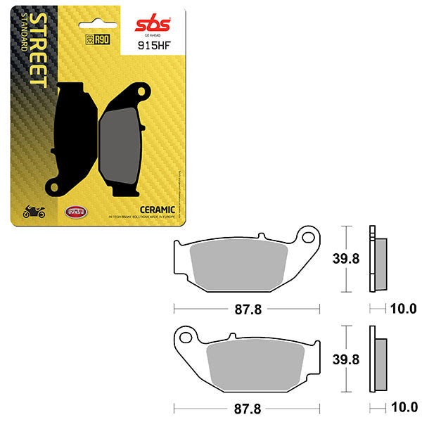 SBS ATV/UTV CERAMIC BRAKE PAD  6190915100
