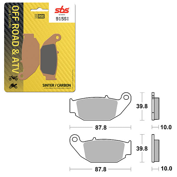 SBS ATV/UTV SINTER BRAKE PAD  6240915100