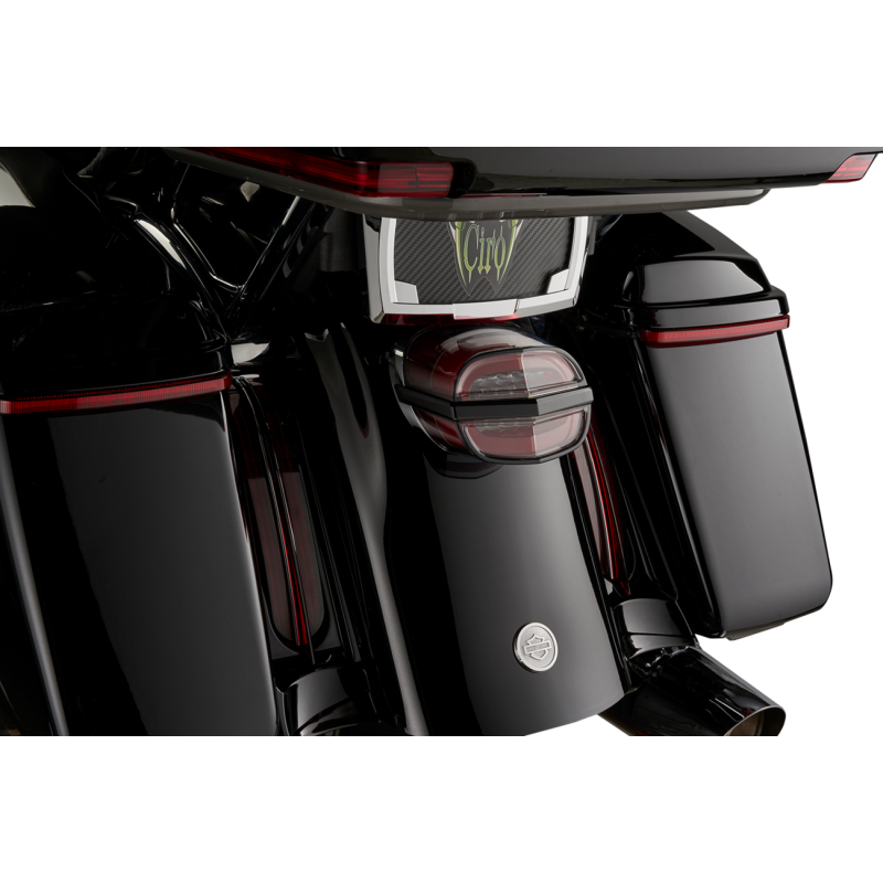 CIRO LLC TAILLIGHT - SMOKE LENS W/O LICENSE PLATE LIGHT 40903