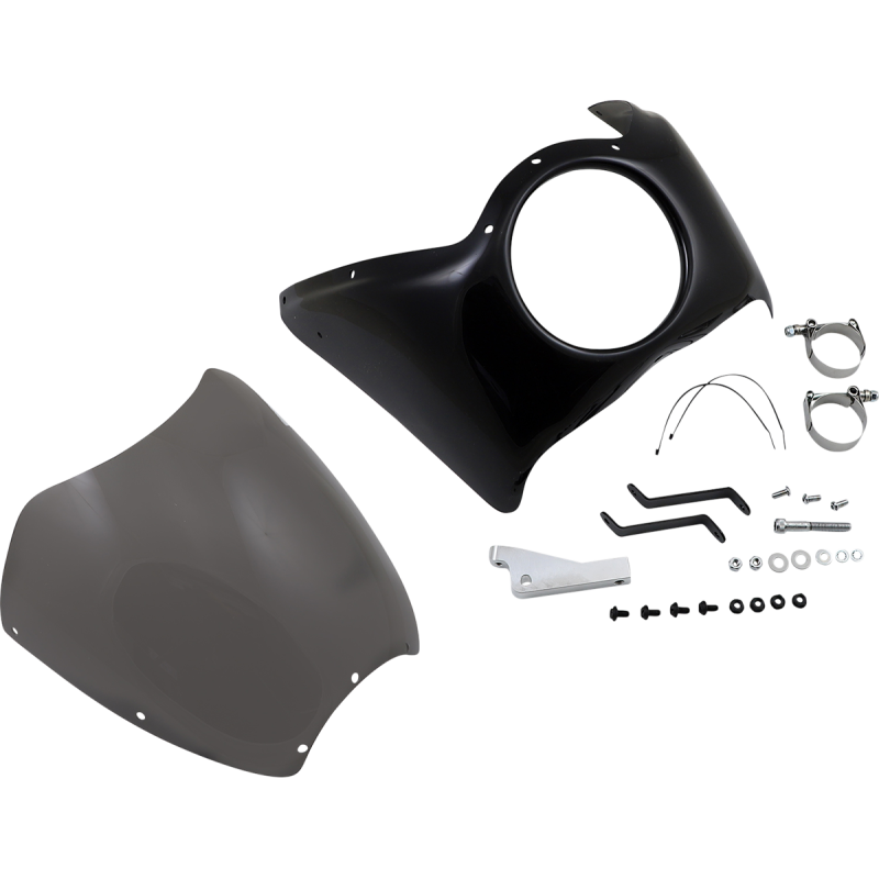 ARLEN NESS 06-13 DYNA BOLT ON FAIRING GLOSS BLACK 06-033