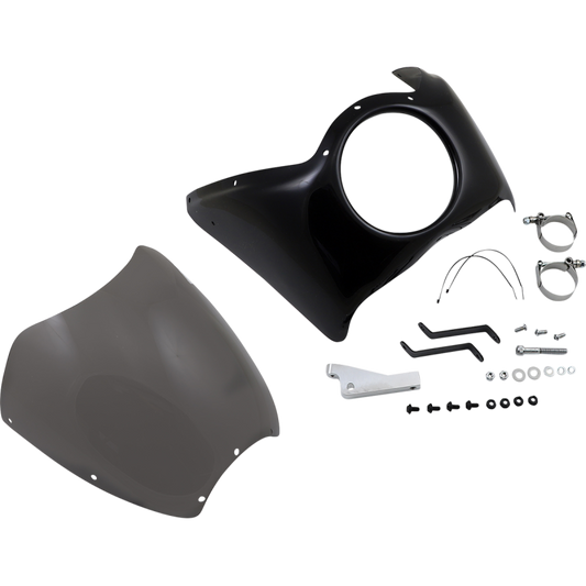 ARLEN NESS 06-13 DYNA BOLT ON FAIRING GLOSS BLACK 06-033