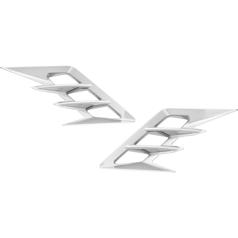 SHOW CHROME FRONT FENDER VENT ACCENT CH  PR 52-959