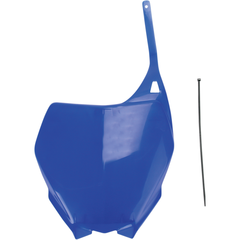 UFO YZ/YZF125-450 06-08 FRONT # PLATE 98BLUE YA03880-089