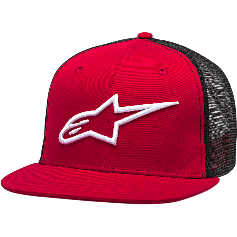 ALPINESTARS (CASUALS) HAT CORP TRUCK RD/BK  O/S 1025810033010OS