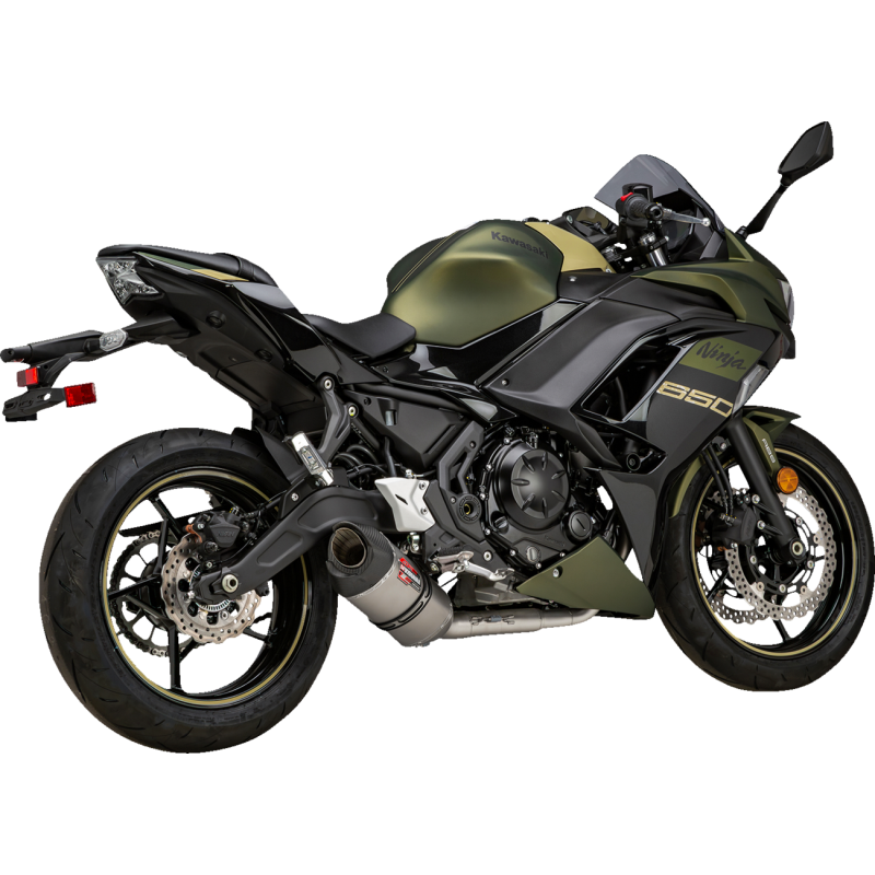 YOSHIMURA 17-24 NINJA 650 AT2 FS SS/SS/CF WF 14651AM521