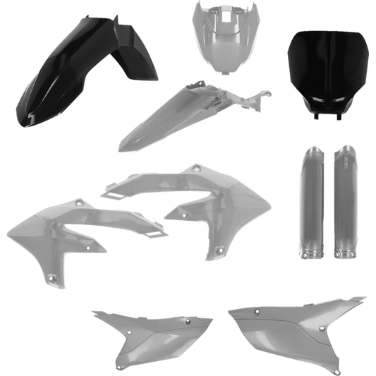ACERBIS PLASTIC KIT-FULL-BLK/GREY - YZ250F:24-24,YZ450F/FX:23-24 2979591001