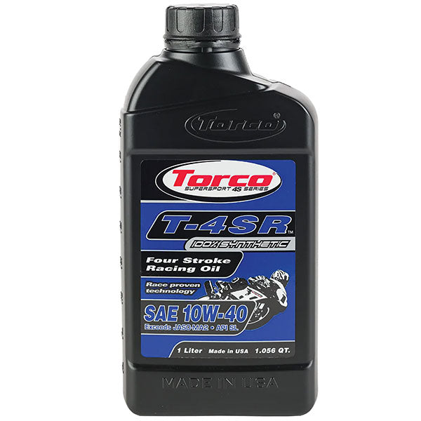 TORCO T-4SR 4-STROKE MOTOR OIL 12PK 20W50 1L T652055C