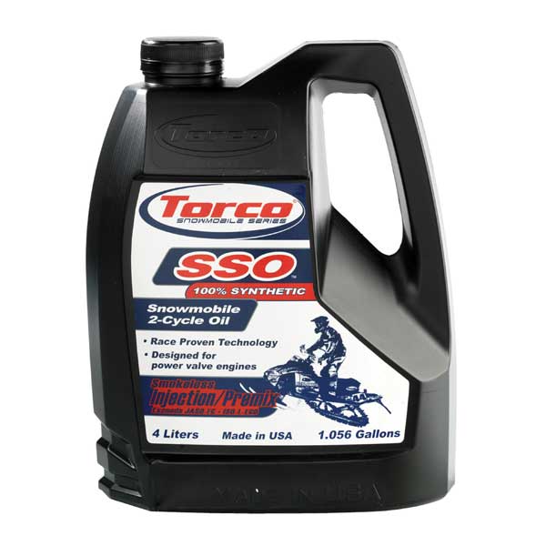TORCO SSO SNOWMOBILE TWO STROKE OIL(100%) 4PK 4L S960066S