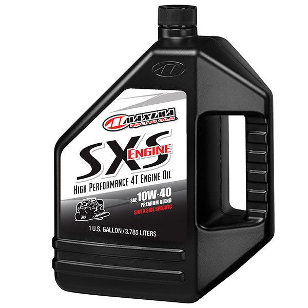 MAXIMA RACING OILS SXS PREMIUM 10W40 OIL 1 GALLON 30-049128-1