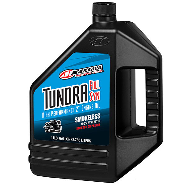 MAXIMA RACING OILS TUNDRA SNOWMOBILE FULL SYNTHETIC 2T OIL 1 GALLON 30-339128-1