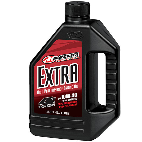 MAXIMA RACING OILS EXTRA SYNTHETIC 4-STROKE ENGINE OIL 10W40 1L 16901-1