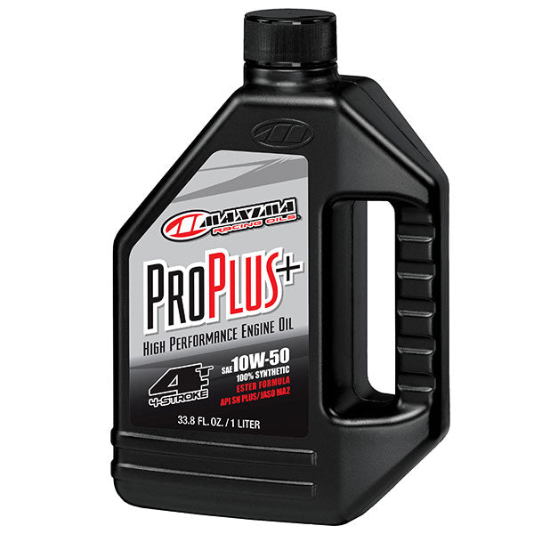 MAXIMA RACING OILS PRO PLUS+ SYNTHETIC 4-STROKE ENGINE OIL 10W50 1L 30-19901-1