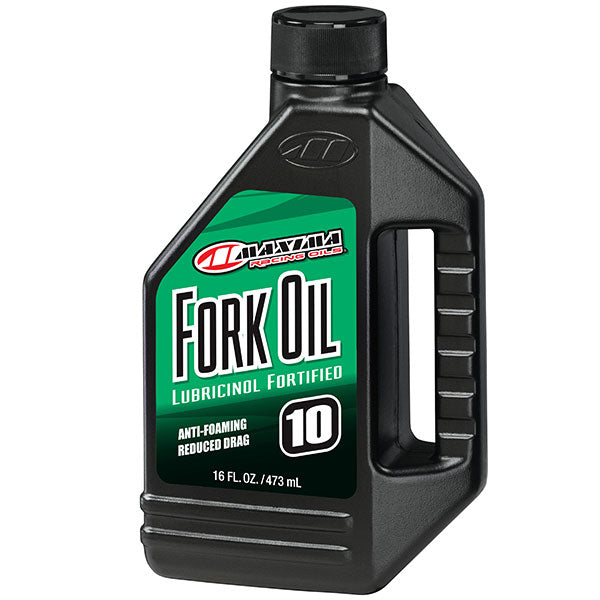 MAXIMA STANDARD SUSPENSION ANTI-FOAMING FORK OIL 10WT 16 OZ 55916-1