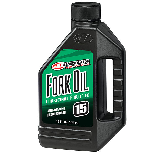 MAXIMA STANDARD SUSPENSION ANTI-FOAMING FORK OIL 15WT 16 OZ 56916-1