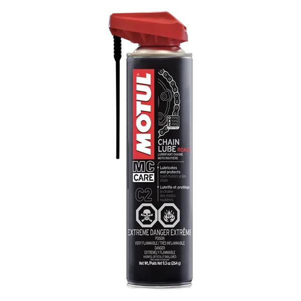 MOTUL MC CARE C2 CHAIN LUBE ROAD 9.3OZ 111819