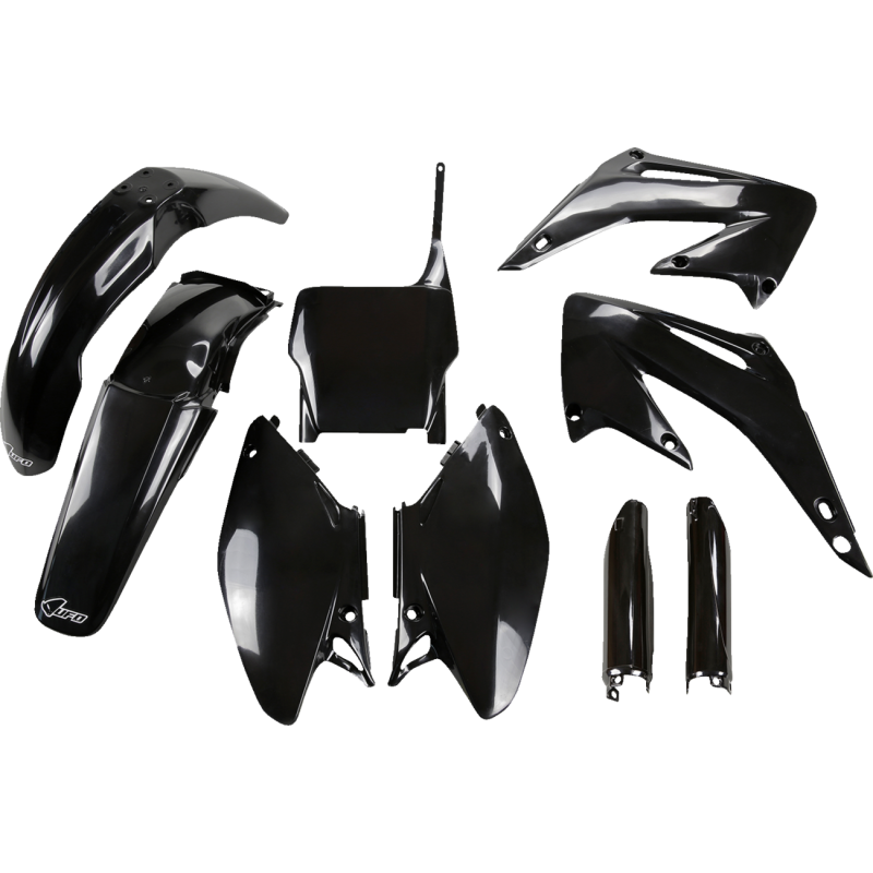 UFO CR125/250 05-07 UFO BODY KIT BLACK HOKIT103-001