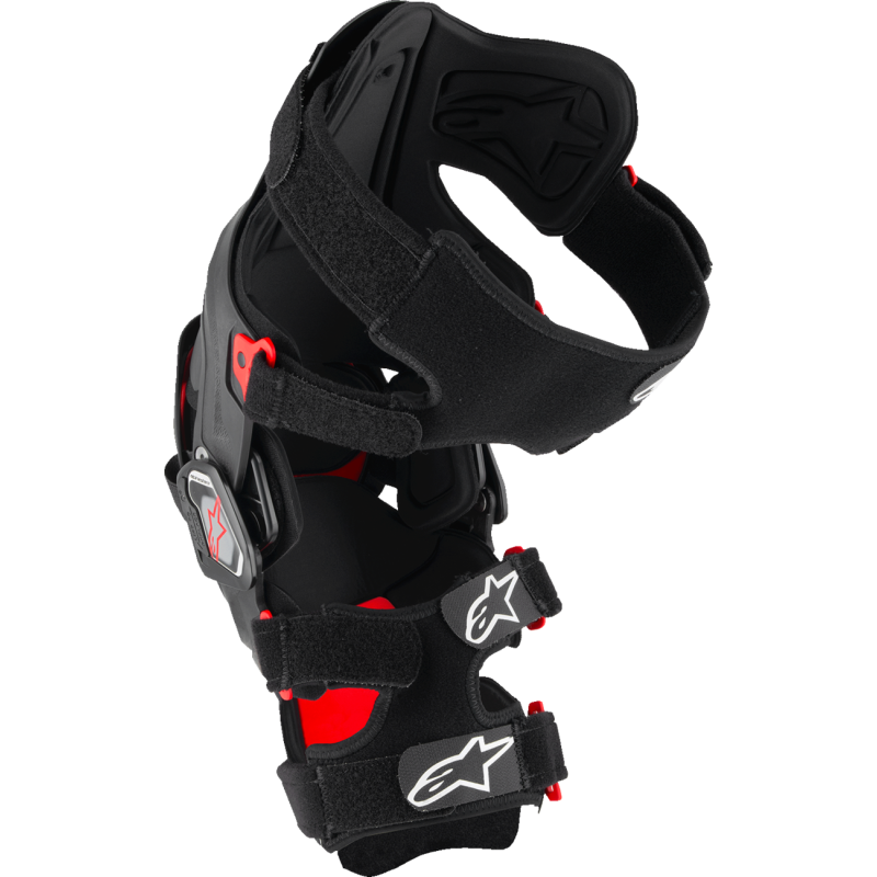 ALPINESTARS RK-7 PLASMA KNEE BRACES BLK/RD XL 6500825-13-XL