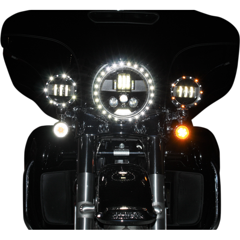 CUSTOM DYNAMICS LAMP PROBEAM 7" BLACK PB-7-B