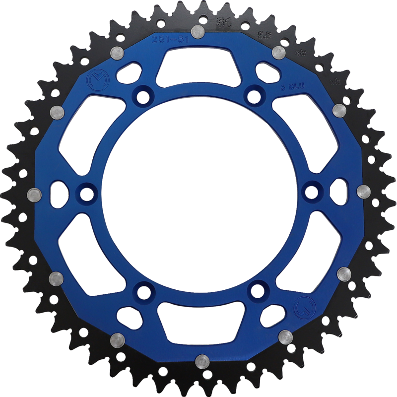 MOOSE RACING SPROCKET DUAL MSE 51 BL 1210-251-51-12X