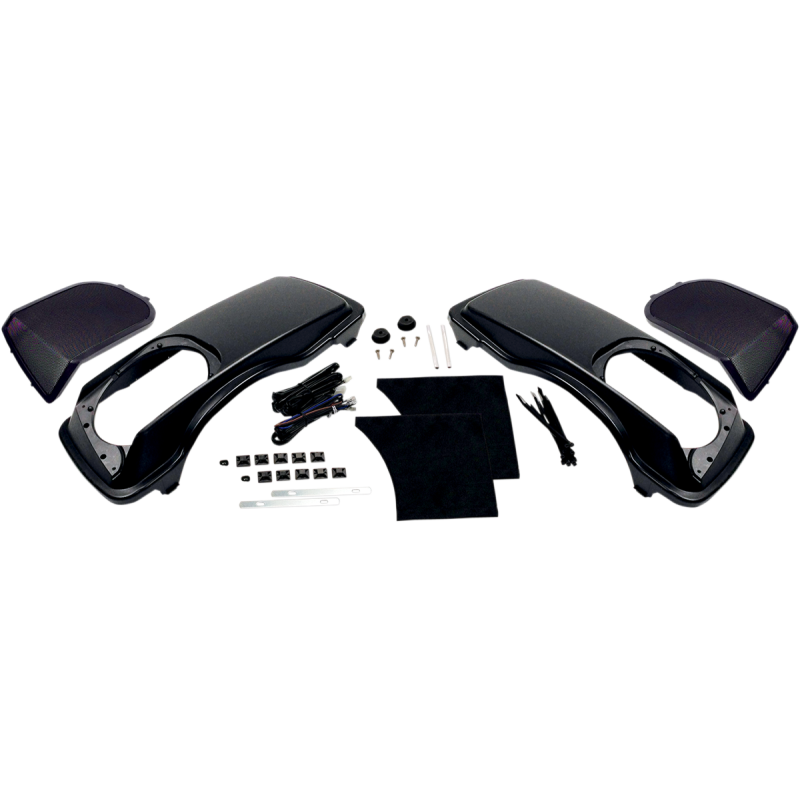 HOGTUNES REPLACEMENT 6X9" SADDLEBAG LIDS WITHOUT SPEAKERS FOR 98-13 HT LID