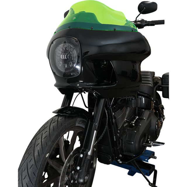 KLOCK WERKS WINDSHIELD FXRP 9" GRN KWW-02-0610