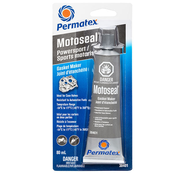 PERMATEX MOTOSEAL 1 ULTIMATE GASKET MAKER 80ML GREY 38401