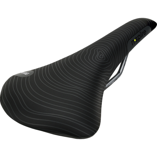 SMANIE SEATS NSPIRE SPORT SADDLE BLACK STEEL RAIL A0016410076