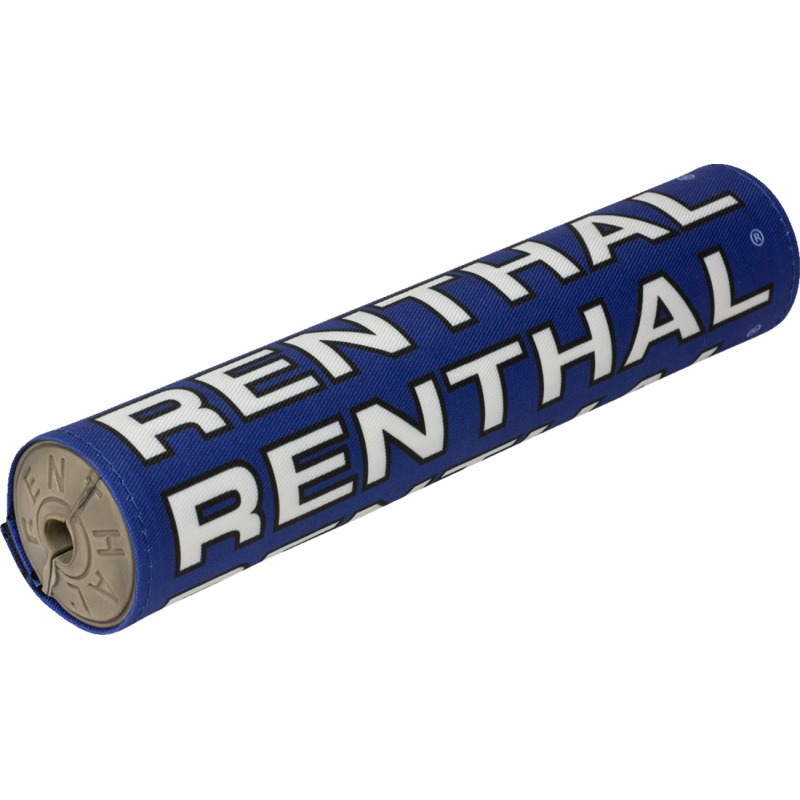 RENTHAL RENTHAL VINTAGE CLOTH SX BAR PAD BU/BK/WH GREY FOAM 10" P349 P349