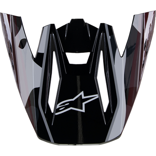ALPINESTARS VISOR SM5 ROV2 GY/YLW 8983823-9350-OS