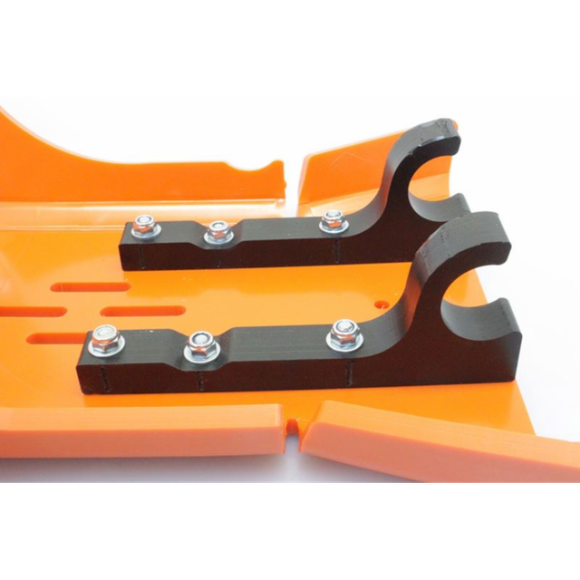 AXP RACING XTR SKIDPLATE 8MM KTM EXCF450-500 ORANGE AX1483