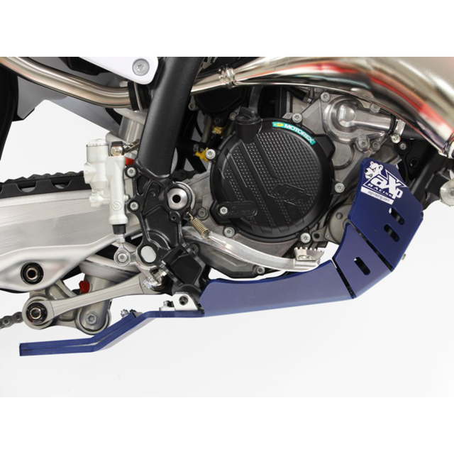 AXP RACING XTR SKIDPLATE 8MM HUS  125 TC BLUE AX1673
