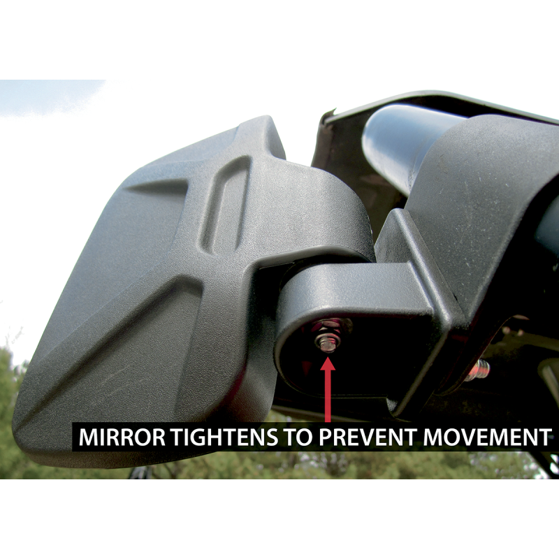 MOOSE UTILITY DIVISION MOOSE UTV MIRRORS 1.5" CLAMP 0640-1086