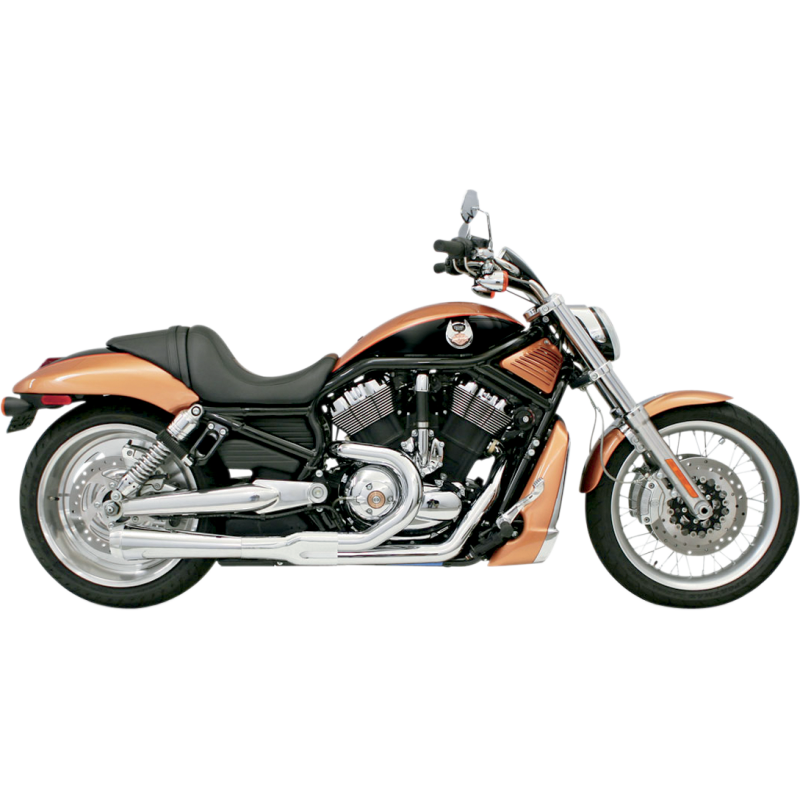 BASSANI XHAUST 02-05 VRSCA/B ROAD RAGE 2:1 FS SHRT CHR 1V12J