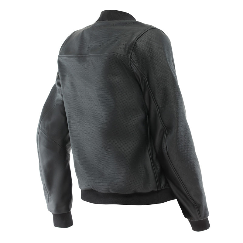 DAINESE ACCENTO LEATHER WOMAN PERF. JACKET BLACK 54 15300022-001-54