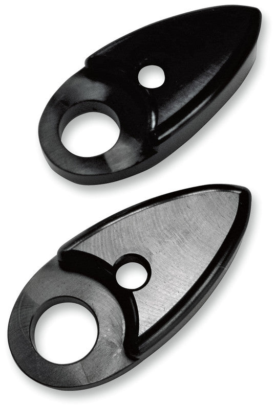 JOKER MACHINE 02-11 SOFTAIL ADAPTER PLATE (BLACK) 05-55-1B