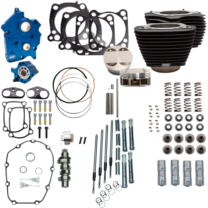 S&S CYCLE POWER PK CHN M8 BLK OIL 310-1105B