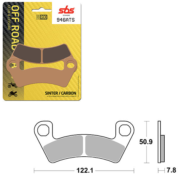 SBS SINTER BRAKE PAD  6460946100