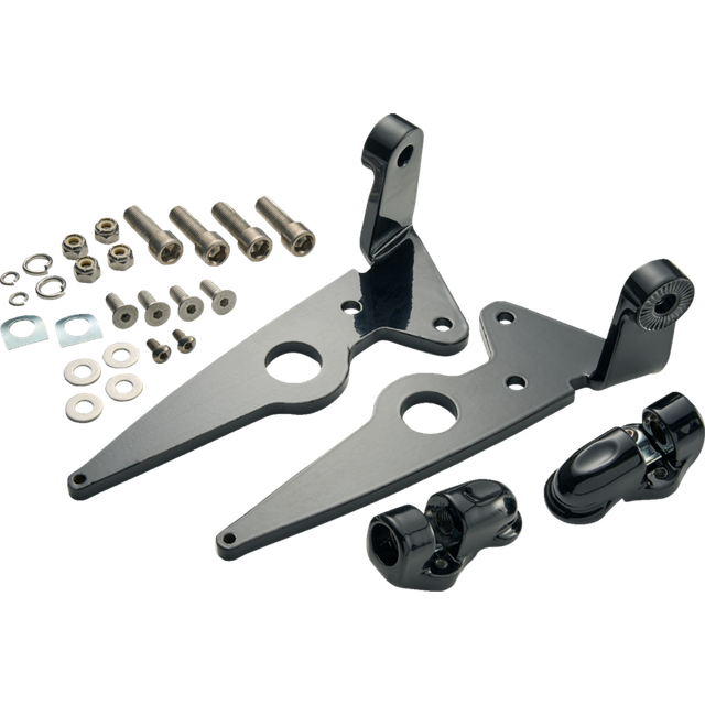 CIRO LLC DRIVER HIGHWAY PEG MOUNTS - BLACK 66201