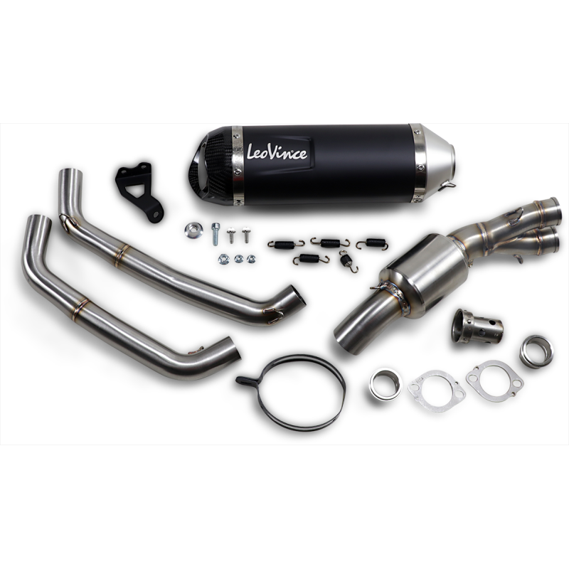 LEOVINCE EXHAUST ONE EVO BLK MT-07 14251EBU