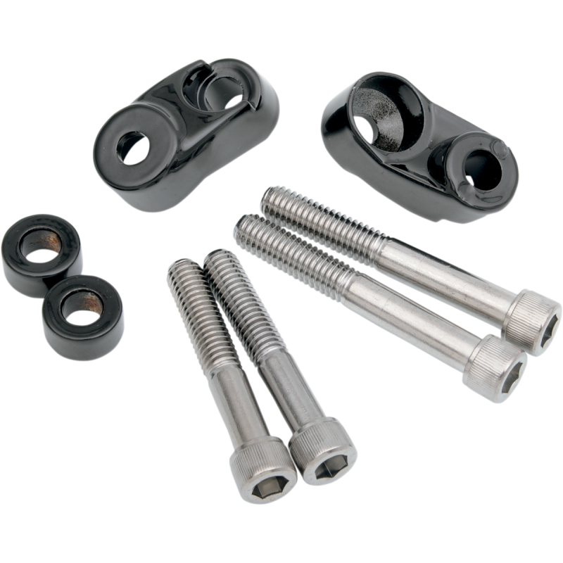 DRAG SPECIALTIES MOUNT T/S 39/49MM GL/BLK PR 2020-0589