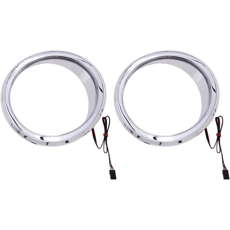 CIRO LLC 14-19 FLHT CHR SPKER ACCENTS LIGHTED 42100