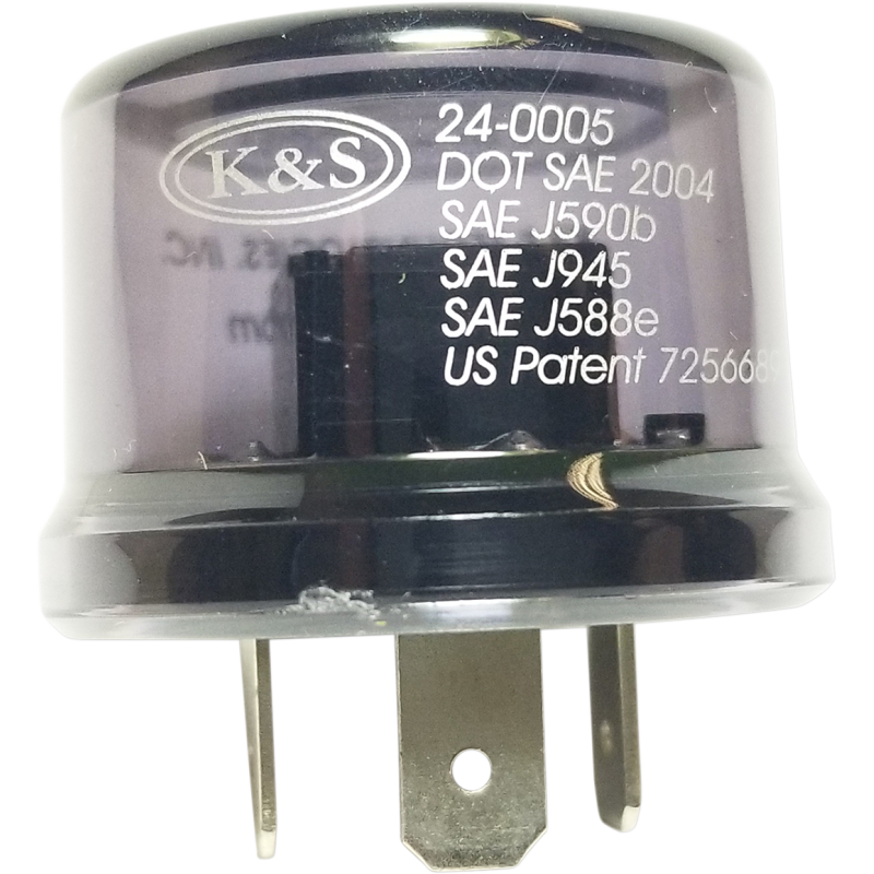 K&S TECHNOLOGIES FLASHER RELAY IC TYPE 24-0005