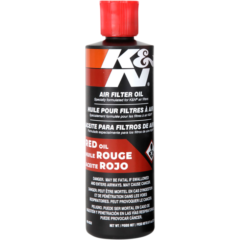 K & N 8 OZ SQUEEZE BOTTLE FILTERCHARGER OIL 99-0533