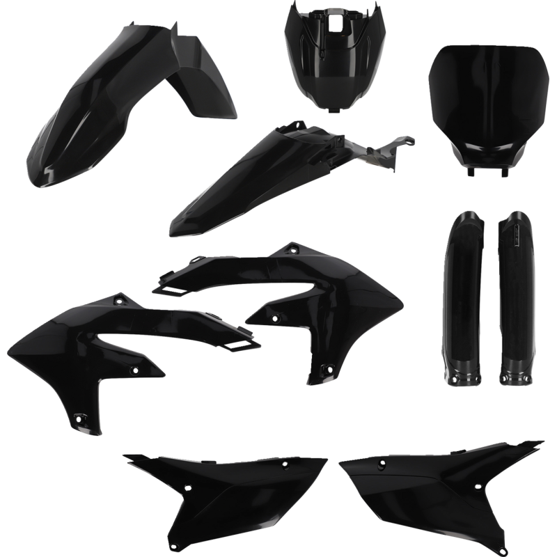 ACERBIS PLASTIC KIT- FULL YZ450F:23-23 (INCLUDES TANK COVER) BLACK 2979590001